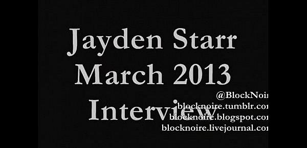  Jayden Starr 2013 Interview